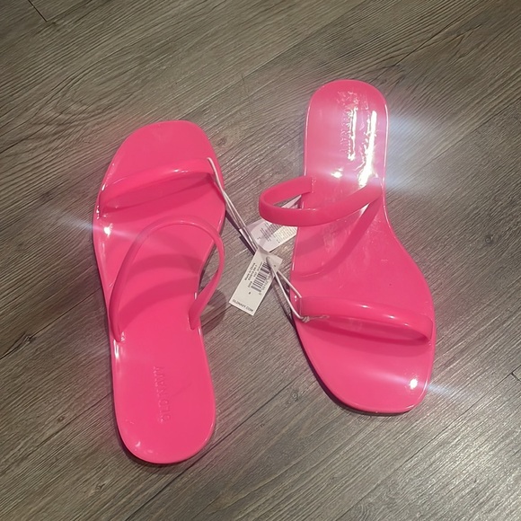 Old Navy Pink Shine Jelly Slide Sandal NWT - Picture 5 of 5